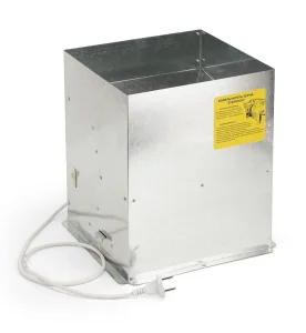 Зернодробарка (крупорушка / подрібнювач зерна) Зубрьонок з оцинкованої сталі (350 кг/годину)