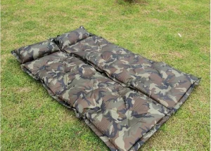 Килимок, каремат, туристичний, з подушкою, комуфляжний, військовий, рибальський, самонадувний, 180х60см