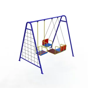 Дитячі тримісні гойдалки