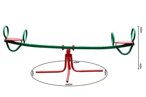 Балансир-карусель "КОСМОС", 2 в 1. Дитячі гойдалки-каруселі.