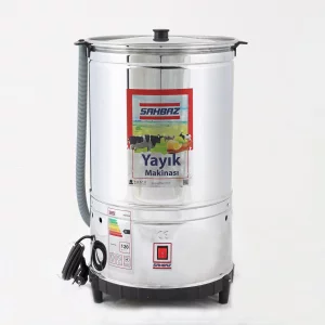 Маслоробка для вершкового масла з нержавійки Sahbaz 60л, Туреччина