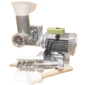 Соковитискач з М'ясорубкою редукторний Мрія-МС-750 для томатів (до 200 кг/год), м'яса (до 60 кг/год), 750Вт