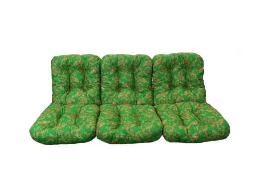 Комплект подушок із синтепоном для садової гойдалки