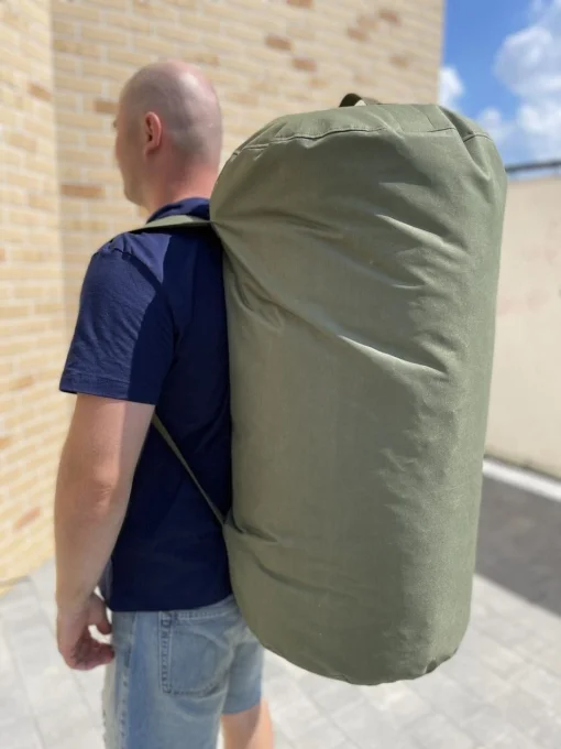 Сумка-Рюкзак Баул дорожній120 л Олива