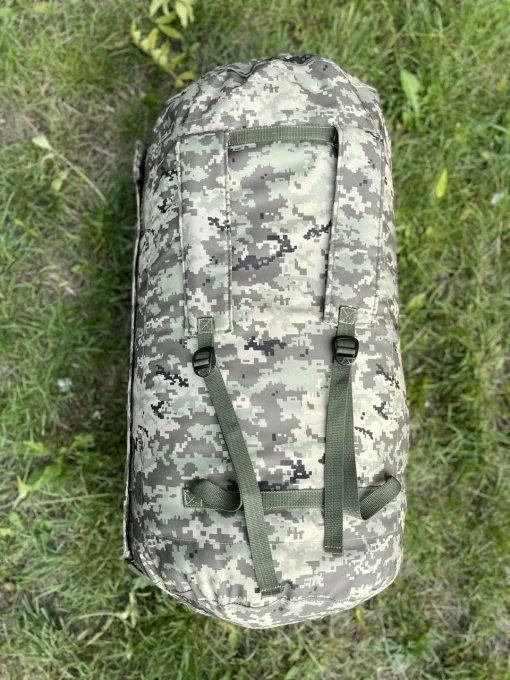 Сумка рюкзак. Баул 120 л для  пересування Піксель