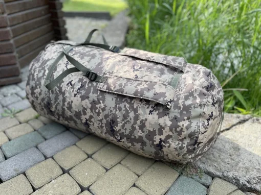 Сумка рюкзак. Баул 120 л для  пересування Піксель