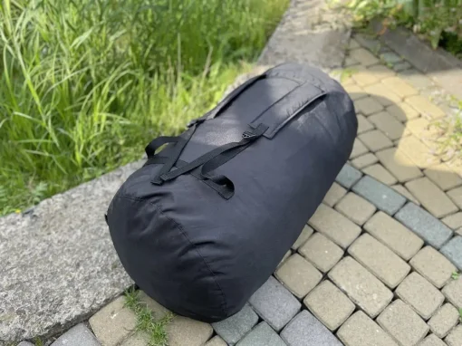 Сумка-Рюкзак Баул дорожній 120 л для пересування - не промокає, Чорний