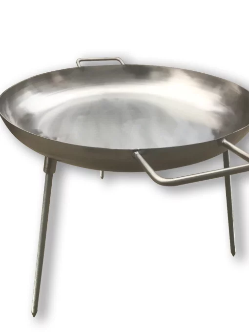 Сковорода (Дисець) для пікніка з неіржавкої сталі (45 см)