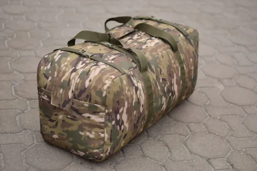 Сумка баул, сумка 130 л, для перевезення та зберігання кордура мультикам