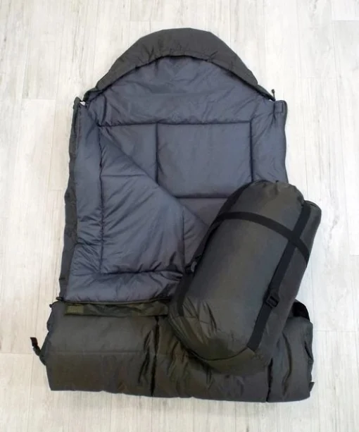 Спальний зимовий мішок до -40 &deg; Спальник водонепроникний широкий (85 * 210) з капюшоном, спальний мішок ковдру