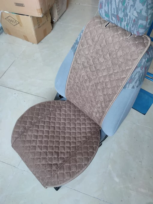 Накидки на сидіння передні комплект. Темно-коричневий