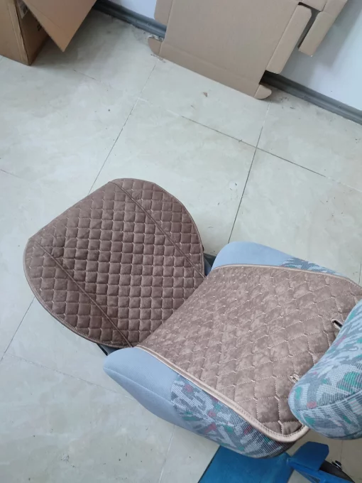 Накидки на сидіння передні комплект. Темно-коричневий