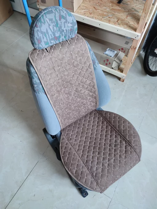 Накидки на сидіння передні комплект. Темно-коричневий