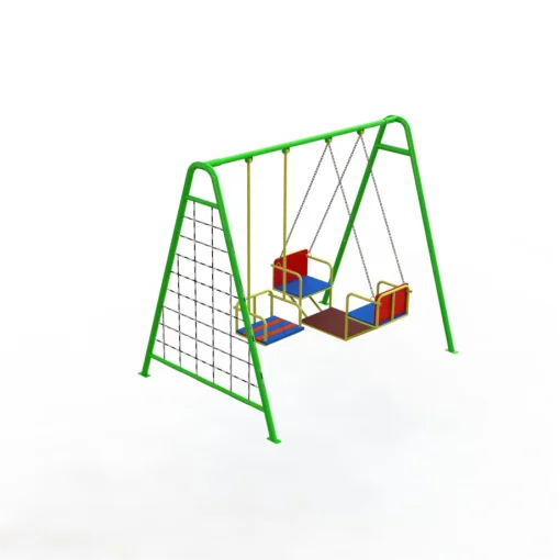 Дитячі тримісні гойдалки.