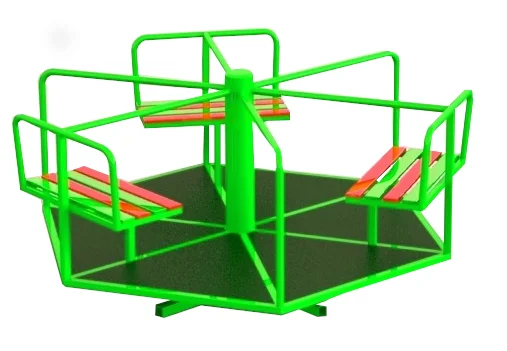 Дитяча Карусель з парасолькою, 6-місна.