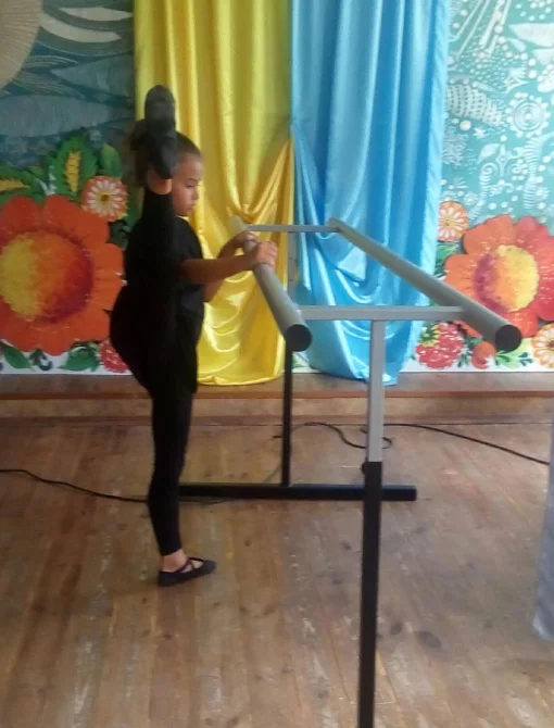 Балетний верстат хореографічний. Дворядний. Металевий.