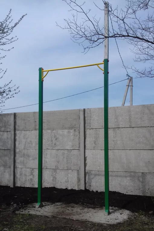 Вуличний турнік до 250 кг, П-подібний, металевий