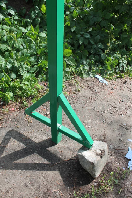 Вуличний турнік до 250 кг, П-подібний, металевий