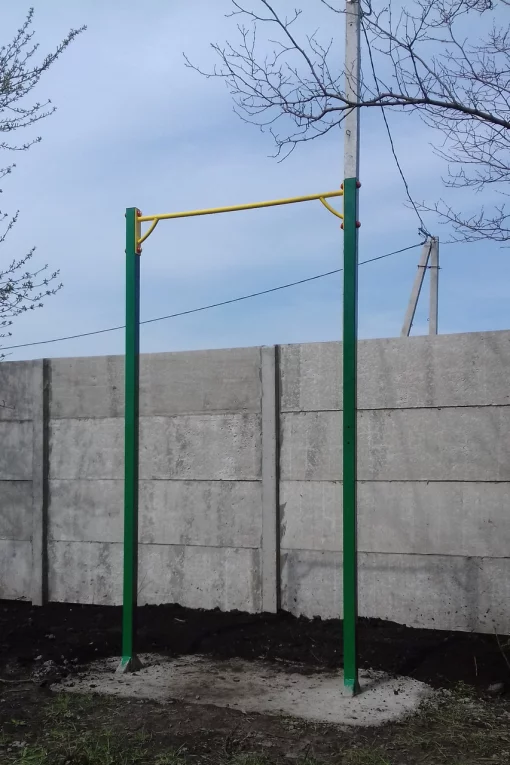 Вуличний турнік до 250 кг, П-подібний, металевий