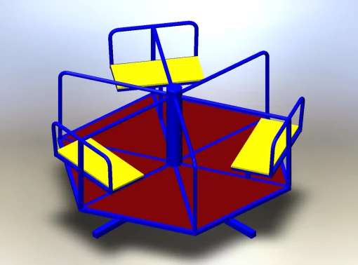 Дитяча Карусель, 6-місна.