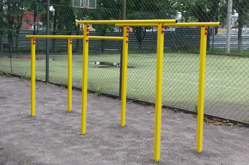 Різнорівневі бруси для вулиці.