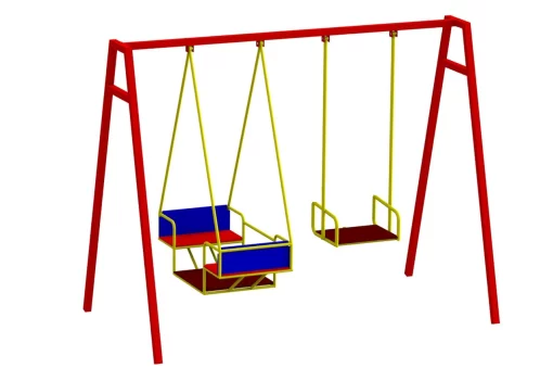 Гойдалка на підшипниках, триметична.