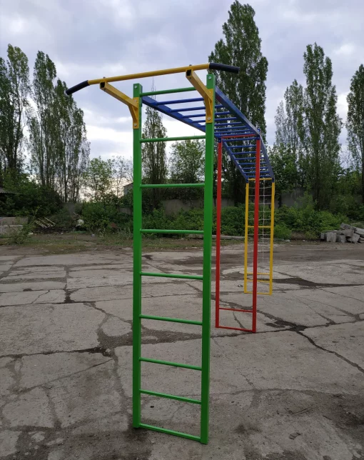 Вуличний рукохід, металевий.