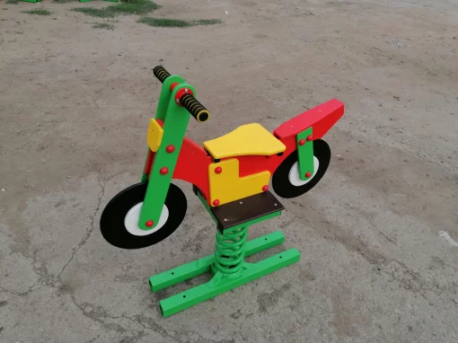 Пружинна гойдалка Мотоцикл