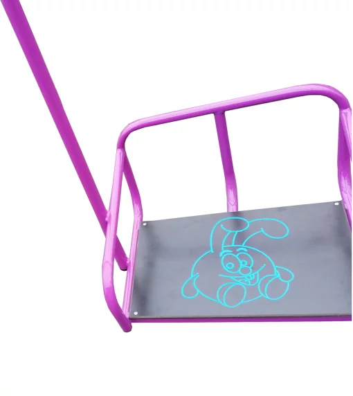 Гойдалки &quot;Спорт -1&quot; одномісні посилені з баскетбольним кільцем.