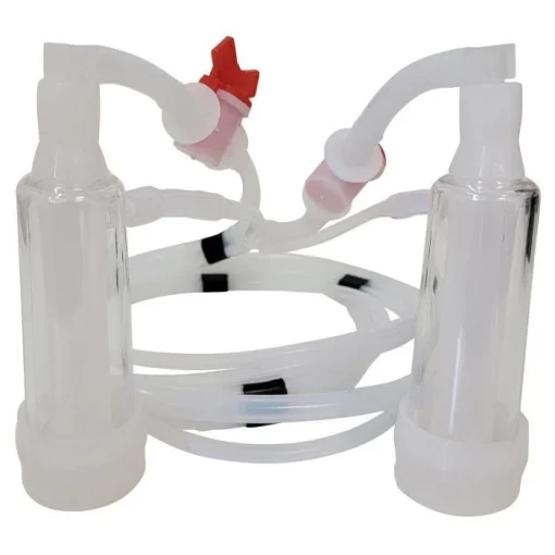 Доїльний апарат для кіз та корів 2 види стаканів