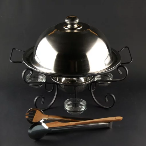 Садж для шашлику &quot;Тріо Класик&quot;, з кришкою та комплектом