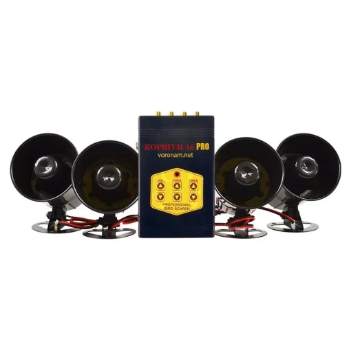 Відлякувач птахів Коршун-16 від ворон, шпаків, бакланів (акустичний)