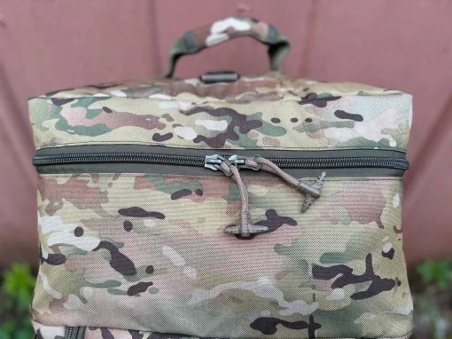 Транспортна Сумка на 150 літрів із системою моллі у кольорі Мультикам, сумка баул