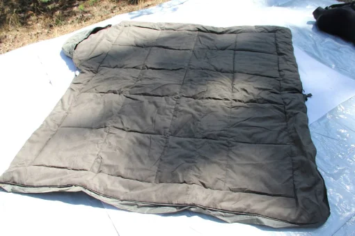 Спальний мішок на флісі для холодної погоди до -40&deg;Зимовий метровий. Мішок ковдру Ботал, ширина 100см, піксель