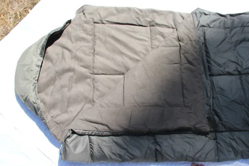 Мішок ковдра Ботал, ширина 100см, Олива. Спальний мішок на флісі для холодної погоди до -40&deg;Зимовий метровий