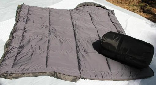 Спальний демісезонний мішок до -10&deg; Спальник широкий(85*205) з капюшоном, спальний мішок ковдра