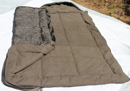 Спальний зимовий мішок до -20 &deg; Спальник зимовий широкий (85 * 205) з капюшоном, спальний мішок ковдра