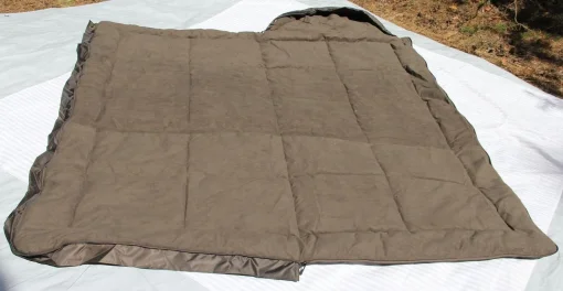 Спальний зимовий мішок до -20 &deg; Спальник зимовий широкий (85 * 205) з капюшоном, спальний мішок ковдра