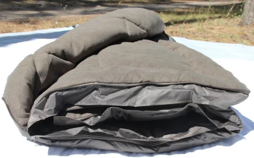 Спальний зимовий мішок до -20 &deg; Спальник зимовий широкий (85 * 205) з капюшоном, спальний мішок ковдра