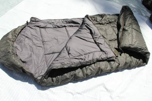 Спальний мішок водонепроникний з капюшоном Олива, зимовий мішок ковдра -30&deg; Олива