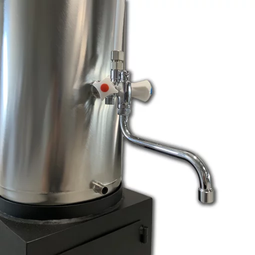 Титан Водогрійний Електро (Універсальний) + Топка + Набір кранів, Водогрійна колонка