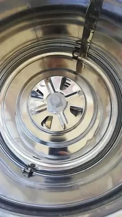 Маслоробка для вершкового масла з нержавійки Sahbaz 60л, Туреччина