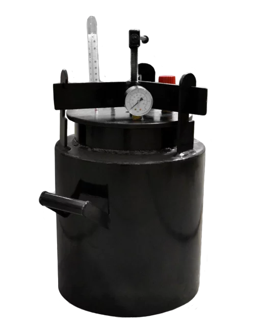 Автоклав Газовий PRO-16, Горловина 21 см (16 банок 0.5 л або 5 банок 1л), Вуглецева сталь