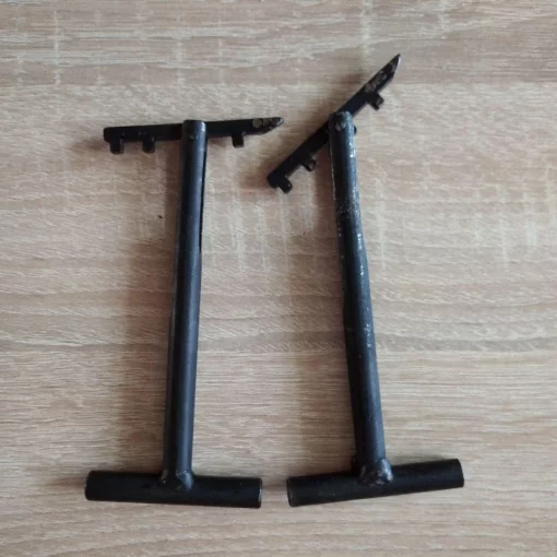 Замок гаражний Накладний S&amp;K Mechanic з ключем Журавель нерозкривний (3 ключі в комплекті)