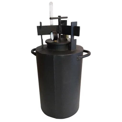 Автоклав Газовий TOP-10, Горловина 15,9 см (10 банок 0.5 л или 5 банок 1л), Вуглецева сталь