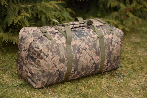 Велика Сумка Баул на 130 літрів Сумка туристична US 130 л Піксель