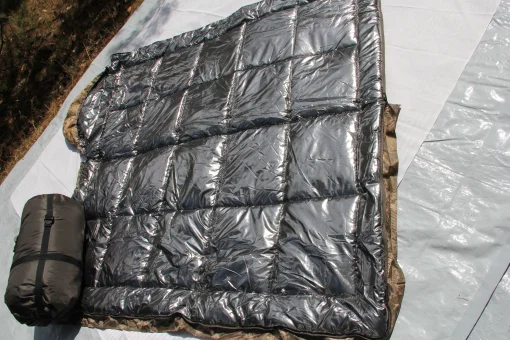 Спальний мішок (спальник) Термо Ковдра, зимовий мішок, Піксель до -40, з термо підкладкою Omni-Heat