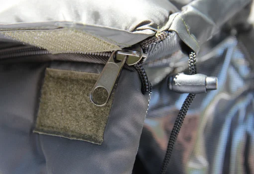 Спальний мішок на флісі для холодної погоди до -40&deg;Зимовий метровий. Мішок ковдру Ботал, ширина 100см, піксель