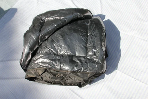 Спальник зимовий Термо до -40 метровий Зимовий спальник для суворої зими з капюшоном Ботал Олива, Хакі