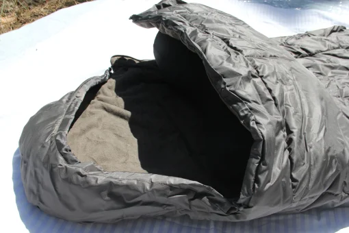 Спальний зимовий мішок до -20 &deg; Спальник зимовий широкий (85 * 205) з капюшоном, спальний мішок ковдра